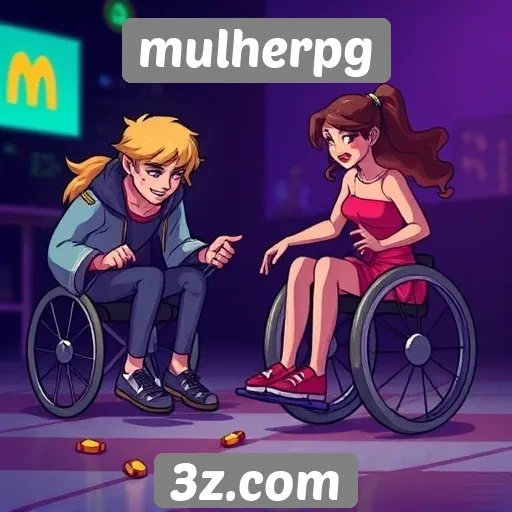 Acessibilidade em jogos no site mulherpg