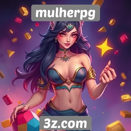 Recursos e ferramentas acessíveis no site Mulherpg